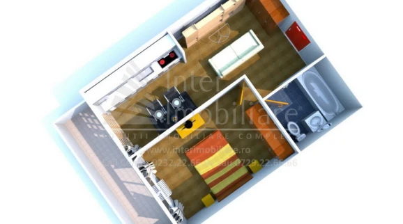 Oferta Apartament nou de vanzare 2 camere decomandat Copou imagine 16