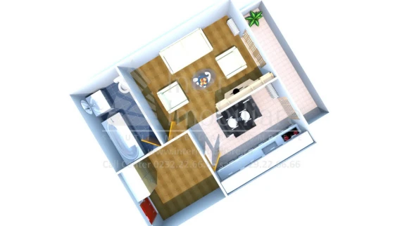 Oferta Apartament nou de vanzare o camera decomandat CUG imagine 9