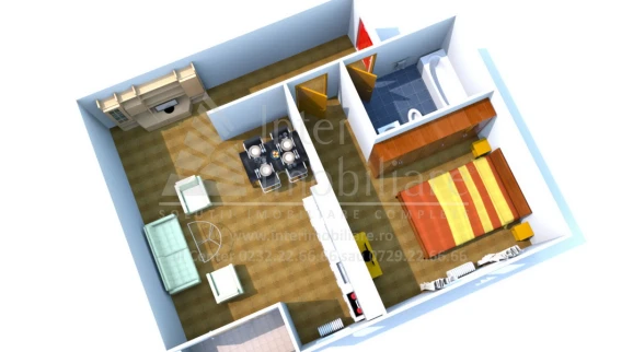 Oferta Apartament nou de vanzare 2 camere semidecomandat Tatarasi imagine 1