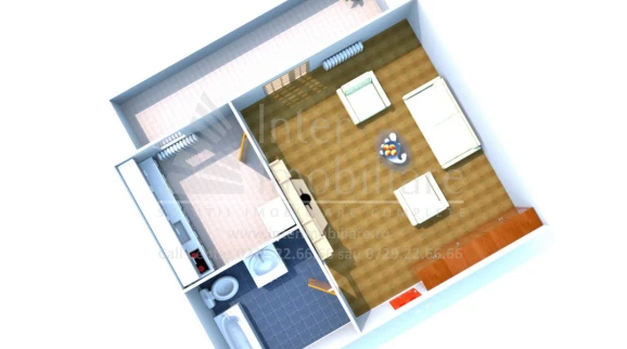 Oferta Apartament nou de vanzare o camera decomandat Copou imagine 4