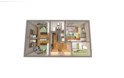 Apartament nou de vanzare 3 camere  decomandat  Lunca Cetatuii 145641
