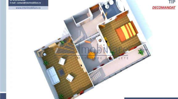 Oferta Apartament nou de vanzare 2 camere decomandat Galata imagine 5