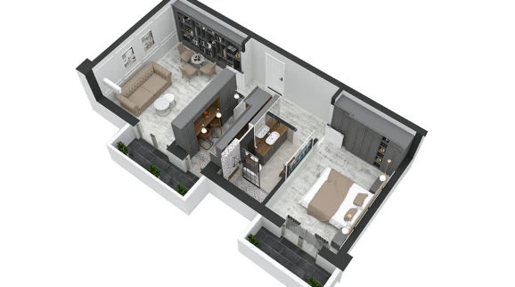 Oferta Apartament nou de vanzare 2 camere decomandat Pacurari imagine 17