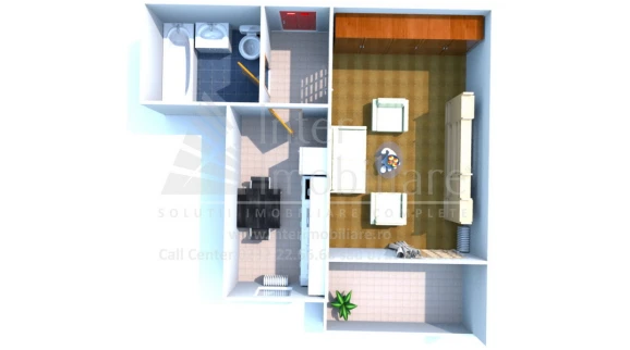 Oferta Apartament nou de vanzare o camera decomandat Apartamente Noi Iasi imagine 1